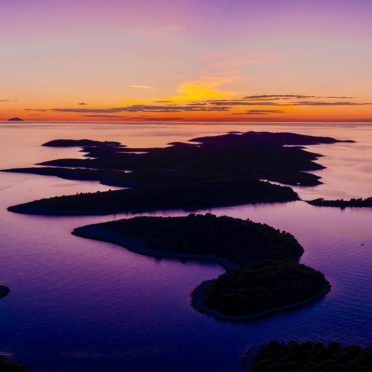 Sunset in Hvar